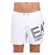 Beachwear Emporio Armani EA7 , White , Heren