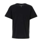 T-Shirts Y/Project , Black , Heren