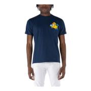 Gin Ducky T-Shirt MC2 Saint Barth , Blue , Heren
