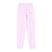Roze Fleece Jogger Broek Coperni , Pink , Dames