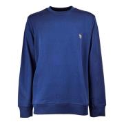Heren Regular Fit Sweatshirt PS By Paul Smith , Blue , Heren
