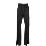 Zwarte Broek Stijlvol Rick Owens , Black , Heren