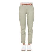 Cropped Trousers Only , Green , Dames