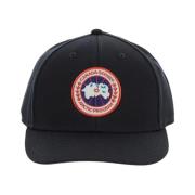 Polyester Logo Hat Canada Goose , Black , Unisex