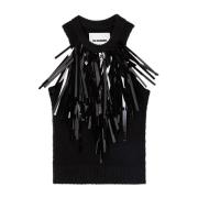 Sleeveless Tops Jil Sander , Black , Dames