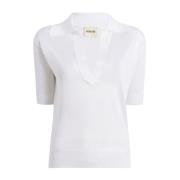 Polo Shirts Khaite , White , Dames