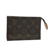 Pre-owned Canvas louis-vuitton-bags Louis Vuitton Vintage , Brown , Da...