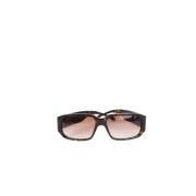 Pre-owned Plastic sunglasses Burberry Vintage , Brown , Dames
