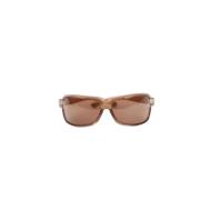 Pre-owned Plastic sunglasses Gucci Vintage , Brown , Dames