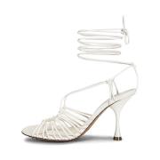 High Heel Sandals Bottega Veneta , White , Dames