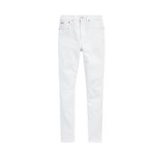 Slim-fit Trousers Polo Ralph Lauren , White , Dames