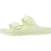 Sliders Birkenstock , Green , Heren