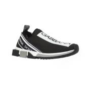 Sorrento Slip-on Sportschoenen Dolce & Gabbana , Black , Heren