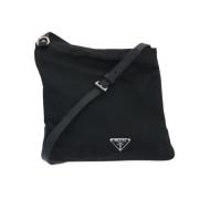 Pre-owned Nylon prada-bags Prada Vintage , Black , Dames