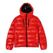 Heren Puffer Jas Maxime Rood Save The Duck , Red , Heren