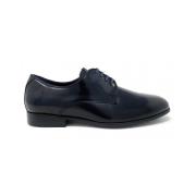 Blauwe gepoetste derby schoenen Callaghan , Blue , Heren