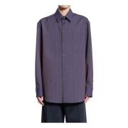 Shirts Burberry , Purple , Heren