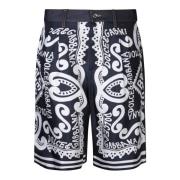 Casual Shorts Dolce & Gabbana , Multicolor , Heren