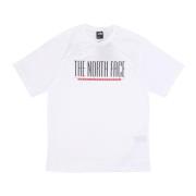 Vintage 1966 Tee Wit Streetwear The North Face , White , Heren