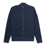 Navy Blue Zip Sweatshirt Colmar , Blue , Heren