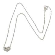 Pre-owned White Gold necklaces Cartier Vintage , Gray , Dames