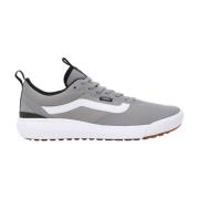 Grijze Casual Sneakers met Rubberen Zool Vans , Gray , Heren