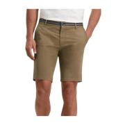 Casual Chino Shorts voor Mannen State of Art , Green , Heren