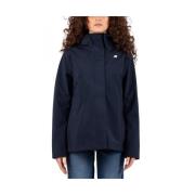 Coats K-Way , Blue , Dames