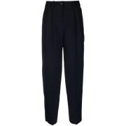 Straight Trousers Tommy Hilfiger , Blue , Dames
