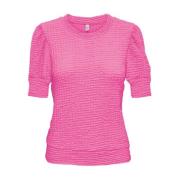 Only Top korte mouw 15322321 Only , Pink , Dames