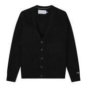 Heren Katoen Zwart Vest Calvin Klein Jeans , Black , Heren