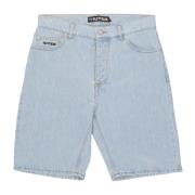 Reguliere Denim Shorts Lichtblauw Iuter , Blue , Heren