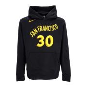 Stephen Curry NBA City Edition Hoodie Nike , Black , Heren
