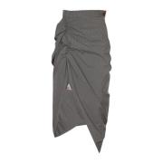 Side Panther Rok Vivienne Westwood , Gray , Dames