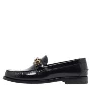 Pre-owned Leather flats Gucci Vintage , Black , Heren