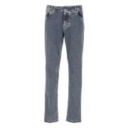 Slim-fit Jeans Peserico , Blue , Heren