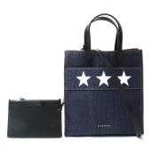 Pre-owned Fabric shoulder-bags Givenchy Pre-owned , Blue , Dames