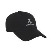 Zwarte Jeremy Baseball Cap Anine Bing , Black , Dames