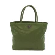 Pre-owned Fabric prada-bags Prada Vintage , Green , Dames