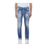 Slim-fit Jeans Dondup , Blue , Heren