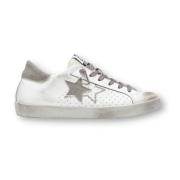 Wit Grijs One Star Sneakers 2Star , White , Heren