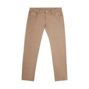 Slim-fit Trousers Armani Exchange , Brown , Heren