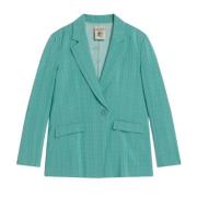 Jackets Semicouture , Blue , Dames