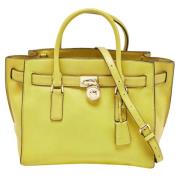 Pre-owned Leather totes Michael Kors Pre-owned , Green , Dames