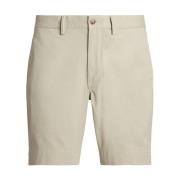 Stretch Chino Shorts Straight Fit Polo Ralph Lauren , Beige , Heren