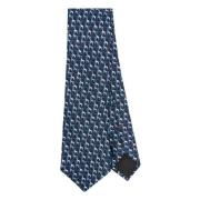 Zijden stropdas gemaakt in Italië Ermenegildo Zegna , Multicolor , Her...