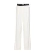 Trousers Msgm , White , Dames