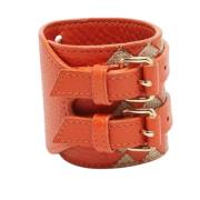 Pre-owned Leather belts Bottega Veneta Vintage , Orange , Dames