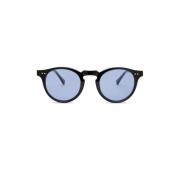 Malibu Sunglasses - Light Blue on Black Nialaya , Multicolor , Unisex