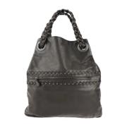 Pre-owned Leather handbags Bottega Veneta Vintage , Brown , Dames
